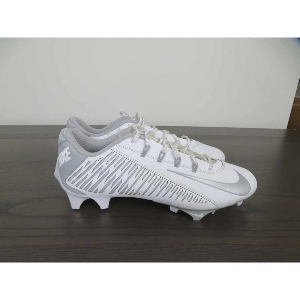 Nike Vapor Edge 360 VC Mens 12 Football Cleats White Vapor Carbon D06294-100